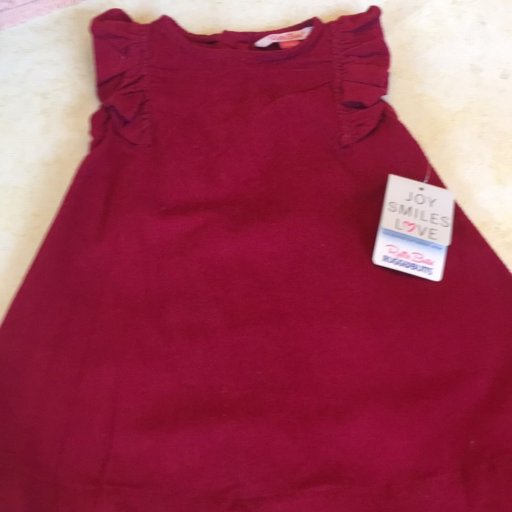18-24 month red corduroy dress